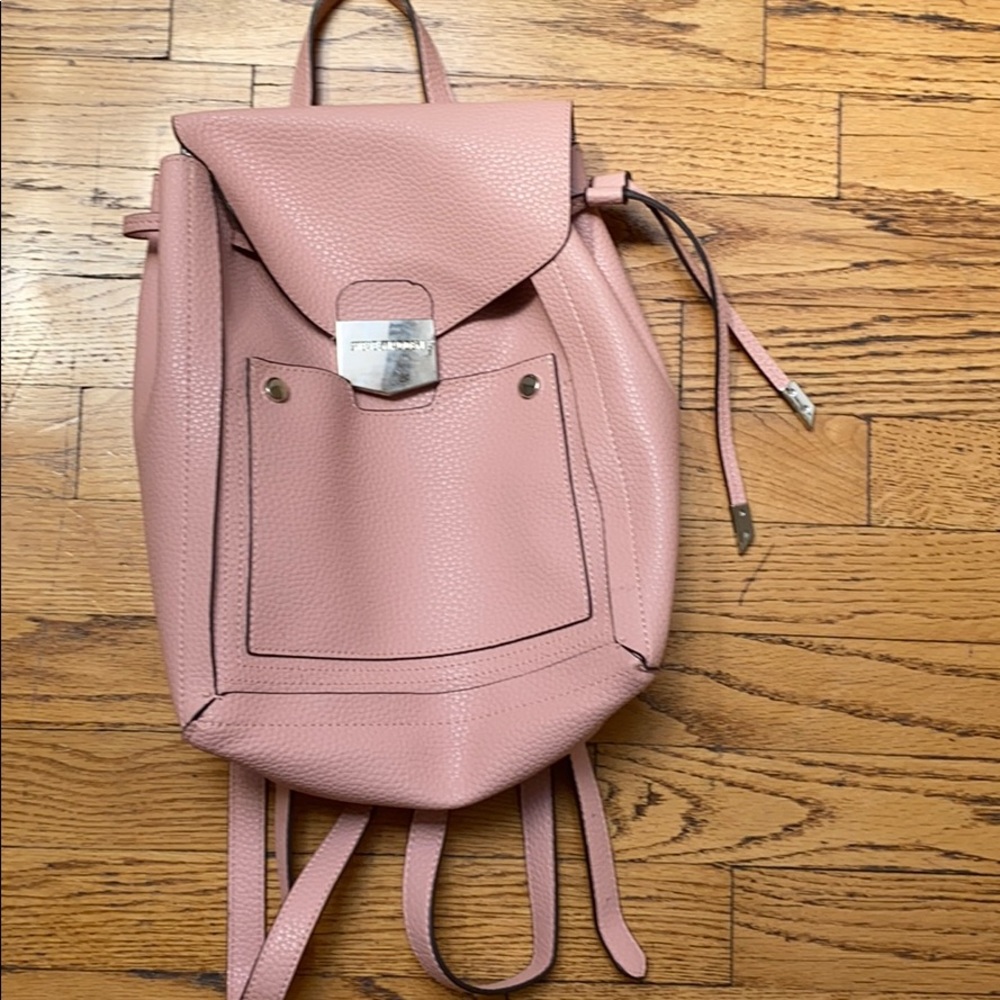 pink backpack